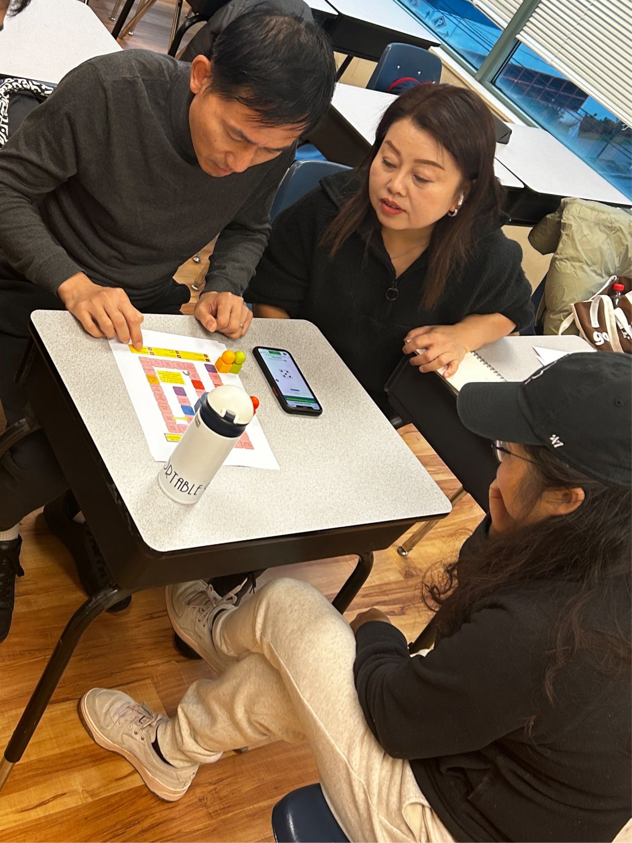 Collaborative language practice from Honey’s classroom