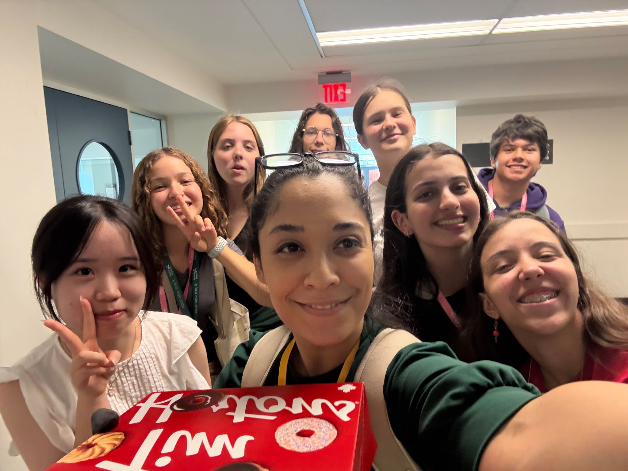 Honey with her Tamwood summer learners, 2025