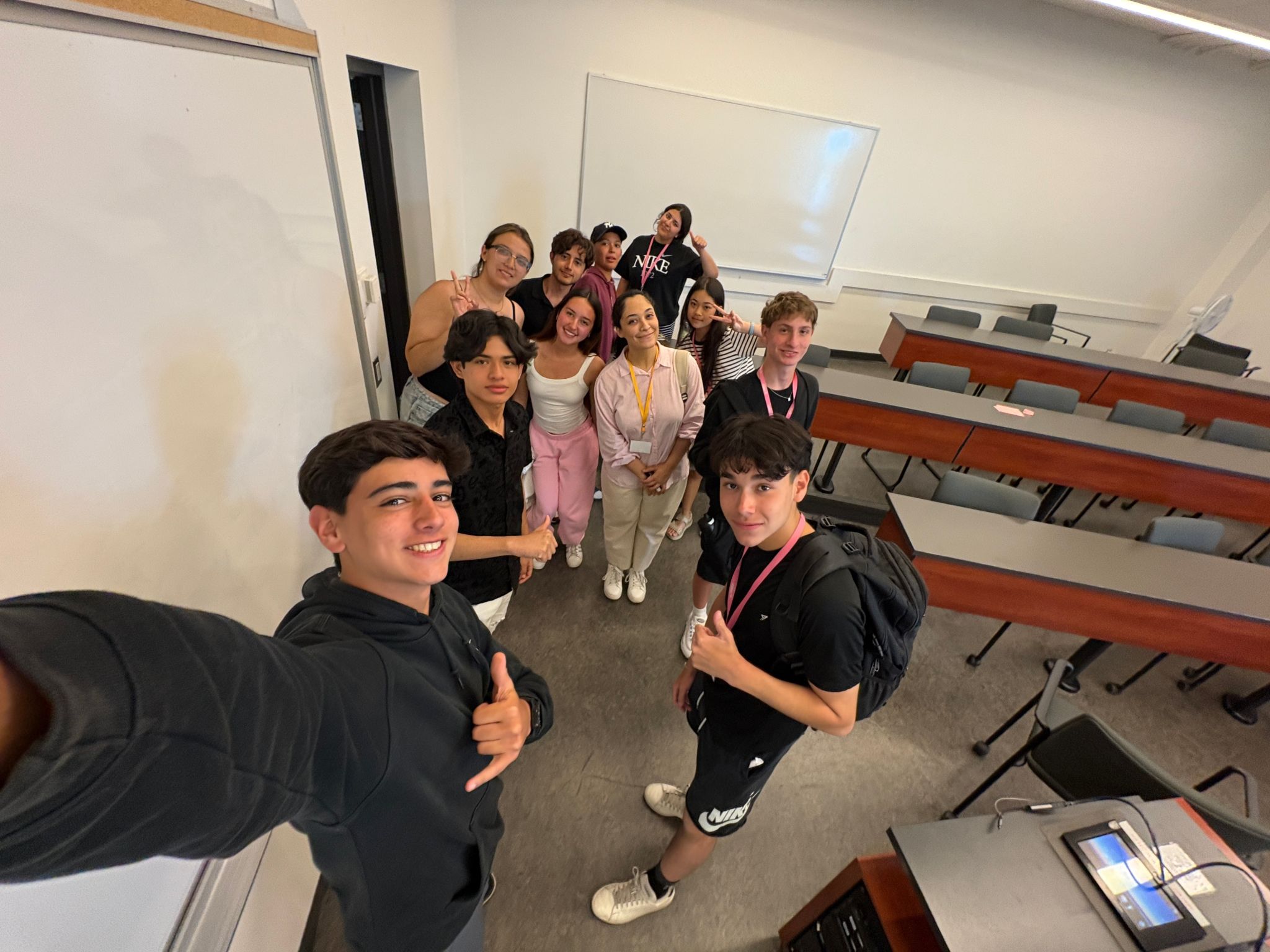 A classroom full of shared experiences